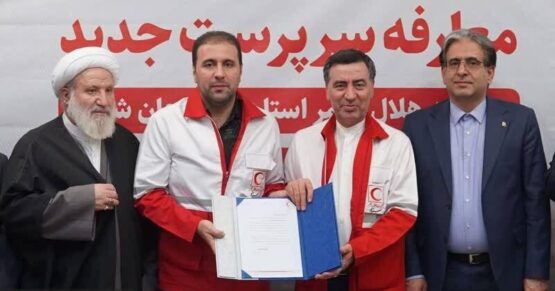 تکریم و معارفه سرپرست جمعیت هلالاحمر آذربایجانشرقی