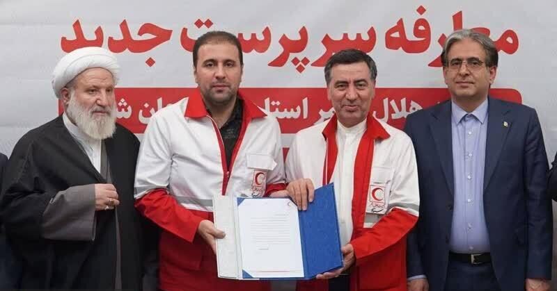 تکریم و معارفه سرپرست جمعیت هلالاحمر آذربایجانشرقی