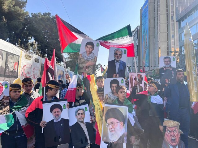 گزارش تصویری از برگزاری با شکوه راهپیمایی یوم الله ۱۳ آبان در شهرستان های استان