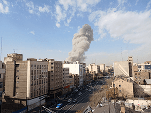 آغاز حمله اسرائیل به ایران