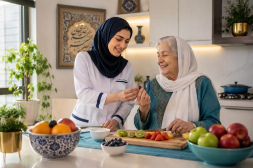 عادت‌های غذایی مناسب سالمندان در گرمای تابستان