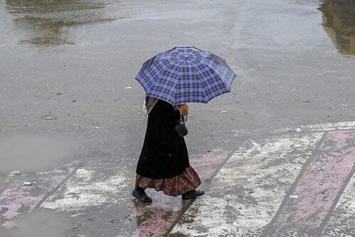 رگبار باران در ۱۳ استان نیمه شمالی کشور