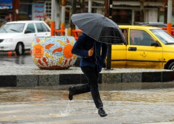 رگبار باران در شمال شرق کشور و سواحل دریای خزر